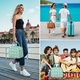 thumbnail image 7 of Womens LightGreen Dinosaurs Clouds Trees Pattern Lunch Box for Work,Insulated Lunch Bag for Women,Loncheras Para Mujer,Leakproof Adult Lunch Bag for Work,Beach,Travel,Picnic,Camping, 7 of 7