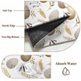 thumbnail image 6 of 4'x6' Area Rugs, Vintage Easter Eggs Indoor Outdoor Area Rug for Living Room Bedroom, Spring Botanical Leaves Washable Bathroom Rugs Kitchen Floor Carpet Mats Home Decor Aesthetic, 6 of 8