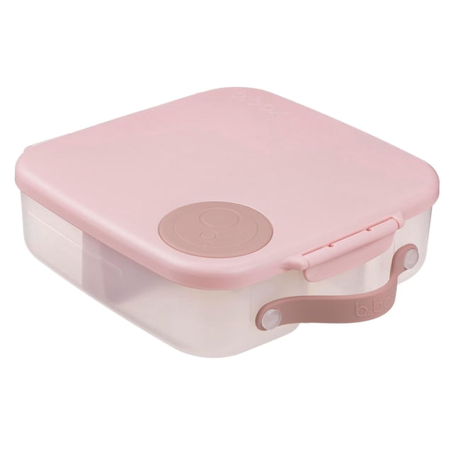 b.box - 5-Compartment Bento Style Lunch Box for Kids, Toddlers, Children, BPA-Free Food Storage Container with Cooler Pack, ON-The-GO Food Box with Handles Included Custom Divider