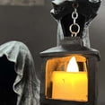 thumbnail image 4 of Halloween Ghost Light Statue with Lantern Festival Theme Scary Home Garden Decor, 4 of 10