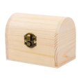 thumbnail image 1 of figatia Unfinished Wood Box Decorative for Wedding Souvenirs Home Decor Collectibles Style B, 1 of 9
