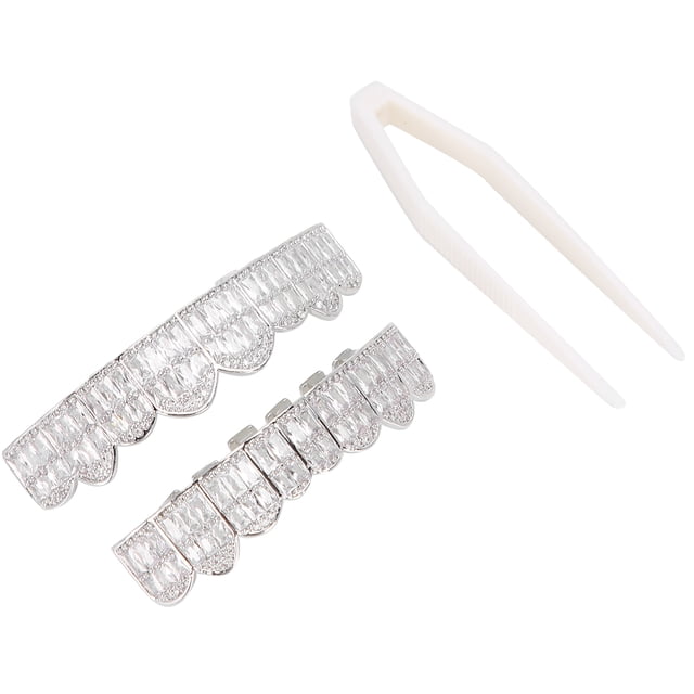 Dental Grills,Teeth Set Hip Hop Teeth Decoration Bling Teeth Optimal Efficiency