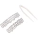 thumbnail image 3 of Parrillas De Dientes De Hip Hop, Seguros Para Usar Convenientes Para Usar Fáciles De Poner En Dientes únicos Y Hermosos Establecidos Para Fiestas De Halloween Para Hombres Y, 3 of 7