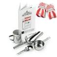 thumbnail image 7 of Olde Midway Vintage-Style Tabletop Popcorn Machine Maker Popper with 8 Ounce Kettle, Red, 7 of 7
