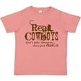 thumbnail image 3 of Inktastic Real Cowboys Boys or Girls Toddler T-Shirt, 3 of 5