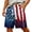 A-Red334, variant on XIAONU Men's Khaki Cargo Shorts Regular Fit Knee Length Belted Waist Versatile Outdoor Shorts