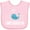 AD-Pink, variant on Inktastic Long Beach California Vacation Boys or Girls Baby Bib