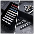 thumbnail image 4 of MIANGASTORE 8Pcs Reliable Necktie Fixing Clips Simple Men Tie Clips Chic Necktie, 4 of 9