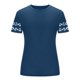 thumbnail image 4 of Tops de Cuello Alto para las Mujeres Amante Impreso Camiseta Cuello Redondo Manga Corta, Poliéster Spandex, 4 of 4