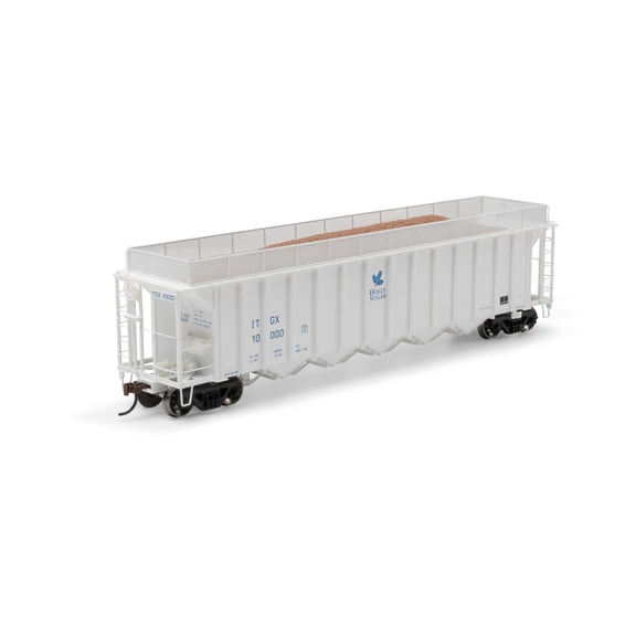 Athearn HO RTR 5Bay Rapid DischargeHopperITGX/White#10000 ATH98488 HO Rolling Stock