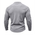 thumbnail image 5 of FOPSUFGWFO Men's Vintage V-Neck T-Shirt Breathable Daily Wear Viking Gothic Sweatshirts Casual Long Sleeve Lightweight Blouses S, 5 of 6
