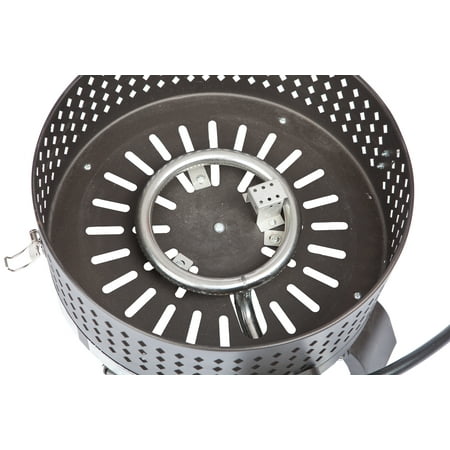 Fire Sense - Sporty Campfire Portable Gas Fire Pit - Mocha