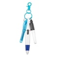 thumbnail image 5 of yotijay 2xPen with Carabiner Clip Nurses Day Gift Multipurpose Shuttle Pen Retractable blue, 5 of 9