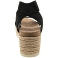 thumbnail image 3 of Esprit Womens Allison Ankle Strap Espadrille Flatform Sandals, 3 of 3