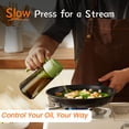 thumbnail image 3 of TrendPlain 16oz Olive Oil Sprayer for Cooking, 2 in 1 Olive Oil Spray Bottle and Oil Dispenser with Stickers for Kitchen, Salad, BBQ & Air Fryer, White&Green, 3 of 6
