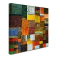 thumbnail image 2 of Trademark Fine Art "Brocade Color Collage 1" Canvas Art by Michelle Calkins, 2 of 3