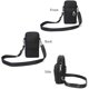 thumbnail image 4 of (Negro) Brazalete deportivo Bolsa de brazo para correr a prueba de sudor al aire libre Hombro cruzado Cartera informal Cartera Gimnasio Fitness Bolsa para teléfono móvil Llavero Mini bolsa, 4 of 5