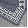 thumbnail image 2 of Blue 7 Ft. 10 In. X 3 Area Rug - Sunshine Gchar2001 Border Design For All Spaces Stain Polypropylene , Pet & Clean Easily With Sweep And Hose Made In Turkey For Indoor Outdoor Settings Safe Easy To, 2 of 2