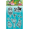 thumbnail image 2 of Art By Marlene Back To Nature Clear Stamps-Crazy Birds -ABMMP147, 2 of 2