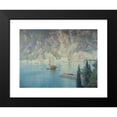 thumbnail image 2 of Henry&nbsp;Brokman 18x15 Black Modern Framed Museum Art Print Titled - Port of Riva (1926), 2 of 5
