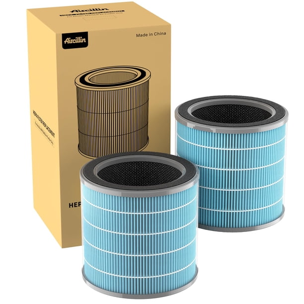 Filtros para Purificador de Aire Aircillin AP070A y AP070B Paquete de 2 HEPA