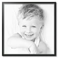 thumbnail image 2 of ArtToFrames 30x30 inch Black Velvet with Silver Picture Frame, Black MDF Poster Frame (4691), 2 of 8