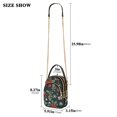 thumbnail image 2 of FORMRS Crossbody Bag for Women Quilted Travel Shoulder Cell Phone Purse with Chain Strap Handbag, Green Christmas, 2 of 7