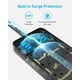 thumbnail image 5 of Anker Regleta con 3 puertos USB, protector contra sobretensiones (2100J-10 pies), 12 salidas con 2 puertos USB A y 1 puerto USB C, funciona con iPhone 15/15 Plus/15 Pro/15 Pro Max, para el hogar, la o, 5 of 5