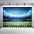 thumbnail image 2 of 2 Packs Football Field Photography Backdrop Football Field AuditoriumLight Themed Party Backdrop 5x3ft, 2 of 7