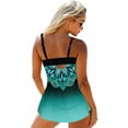 thumbnail image 5 of 2 Piece Bathing Suits For Women, Trendy High Waisted Bikini Tankini Comfortable and Stylish – Multiple Colors and Designs – setJ - M, 5 of 7