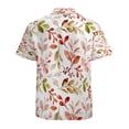 thumbnail image 3 of High Quality Hawaiian Shirts for Men Short Sleeve Aloha Beach Shirt Floral Summer Casual Button Down Shirts Blouses NEUD5R, 3 of 7