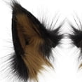 thumbnail image 3 of Jiibva Faux Fur Fox Wolf Ears Headband Handmade Furry Animal Ear Hairband Women Men Head Accessories for Halloween Party, 3 of 7