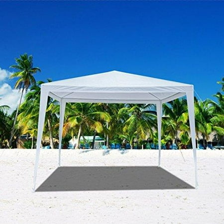 Ktaxon upgrade 10' x 10' Party Tent Wedding Canopy Gazebo Wedding Tent Pavilion No Side Walls