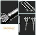 thumbnail image 2 of GOOHOCHY Stainless Steel Turnbuckle Heavy Duty Turnbuckle Closed Body Turnbuckle Jaw for Wire Rope( ), 2 of 8