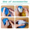 thumbnail image 6 of Crochet Kit for Beginners Kids Adults - Amigurumi Crocheting Animal Kits, Beginner Knitting Set DIY Art Craft, 3 Pattern Owl, Penguin, Frog, Easy to Learn Tutorials, Yarns, Hook, for Girls Age 12+, 6 of 8