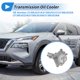 thumbnail image 3 of Enfriador de aceite del motor Unique Bargains para Nissan Rogue 14-15, enfriador de aceite de transmisión con 1 junta y 1 anillo de goma No.21300JG31A, aleación de aluminio, 1 juego de automóvil, 3 of 6