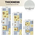 thumbnail image 4 of Pioneer Flower Floral Print Pattern Kitchen Rugs Sets Of 3,Kitchen Runner Rugs Non Skid Washable,Decorative Kitchen Floor Mats for Kitchen,Sink,Laundry,17"x30"+ 17"x47" + 17"x59", 4 of 6