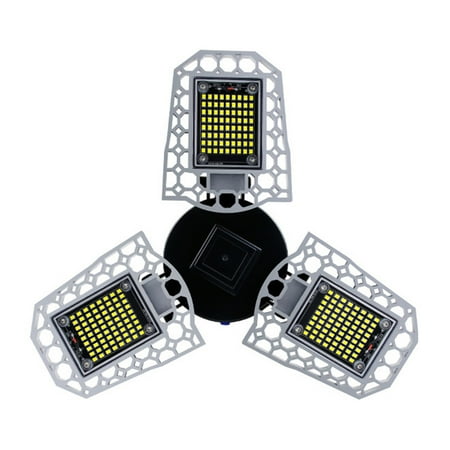 Leyfeng Folding Triple Leaf Led Industrial Light High Power Light Sensitive Waterproof Indoor E27 Industrial Lighting Garage Lights