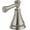 Brilliance Stainless, variant on Delta H297SS Metal Lever Handle Set - Deck Mount Bathroom & Bidet, Stainless