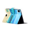thumbnail image 5 of Allytechgroup Slim Case for Apple iPad Pro 11 Inch M4 2024, Flip Folio Cover Auto Sleep Wake Multi Angle Viewing Stand Bumper Shockproof Stylish Tablet Case for iPad Pro 11" 2024, Blue Sea, 5 of 8