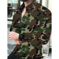 thumbnail image 1 of Camisa de manga larga de moda para hombre Diseño de tendencia Camisas de lujo Starry Sky Camisa casual de calle social para hombre Solapa de manga larga, 1 of 6