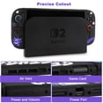thumbnail image 6 of SIXGOLDHUA Protective Case for Switch 2, Protected by Soft Full Skin Cover with Pretty Cute Pattern, Silicone Slim Shockproof Back and Grip Case for Switch 2, 6 of 6
