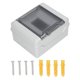 thumbnail image 1 of 6 Ways Distribution Protection Box IP65 Waterproof Dustproof Electronic Junction Box for Indoor Outdoor, 1 of 4