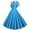 Sky Blue, variant on Prime Day Sales Today 2025!Viikei Women's Round Neck Summer Dress-Short Sleeves,Women's 1950s Dress Short Sleeve Vintage Dress