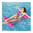 thumbnail image 5 of Flotador Inflable para Alberca The Baby Shop cama con red de 102 cm x 77 cm Rosa -, 5 of 5