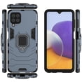thumbnail image 5 of Funda para Samsung Galaxy A22 4G con Soporte Anillo Giratorio 360° y Protección Resistente a Golpes y Caídas, 5 of 5