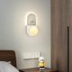 thumbnail image 2 of Modern LED Wall Lamp, Bedside Wall Lamp, Creative Astronaut Lighting Wall Lamp for Children's Bedroom 3 Color Modes - White, 2 of 3