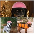 thumbnail image 3 of UPOUART Casco Para Perro Plástico Rosa Con Compacto Y Materiales Seguros Para Uso Prolongado, 3 of 8