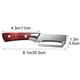 thumbnail image 2 of CaiYueKe Multi-Functional Vegetable Peeler for Kitchen, With Wooden Handle, Comfortable and Non-slip Handle Stainless Steel Blade Easy to Clean for Fruit Potato Pumpkin Papaya, 2 of 9