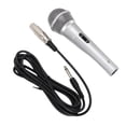 thumbnail image 1 of Karaoke Wired Mic, Cardioid Metal ABS Anti Interference Microphone 6.5mm  for Mixer, 1 of 7